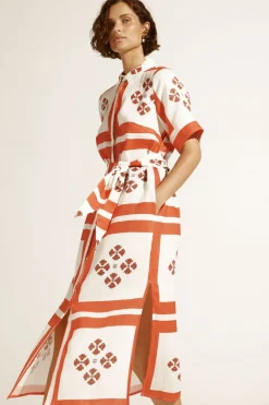Zoe Kratzmann Globe Dress - Tamarillo Scarf