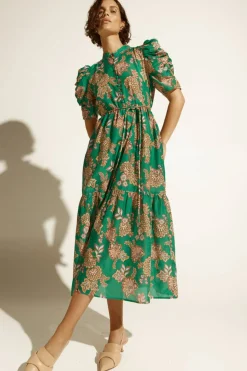 Zoe Kratzmann Opus Dress - K'gari Palm Green