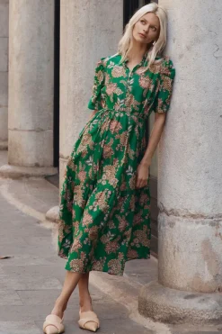 Zoe Kratzmann Opus Dress - K'gari Palm Green