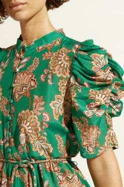 Zoe Kratzmann Opus Dress - K'gari Palm Green