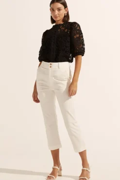 Zoe Kratzmann Parade Lace Top - Black