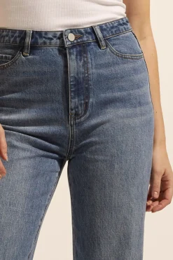 Zoe Kratzmann Tariff Jean - Mid Wash Denim