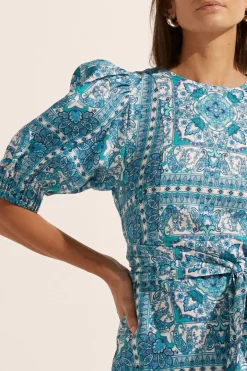 Zoe Kratzmann Venture Dress - Sapphire Tile
